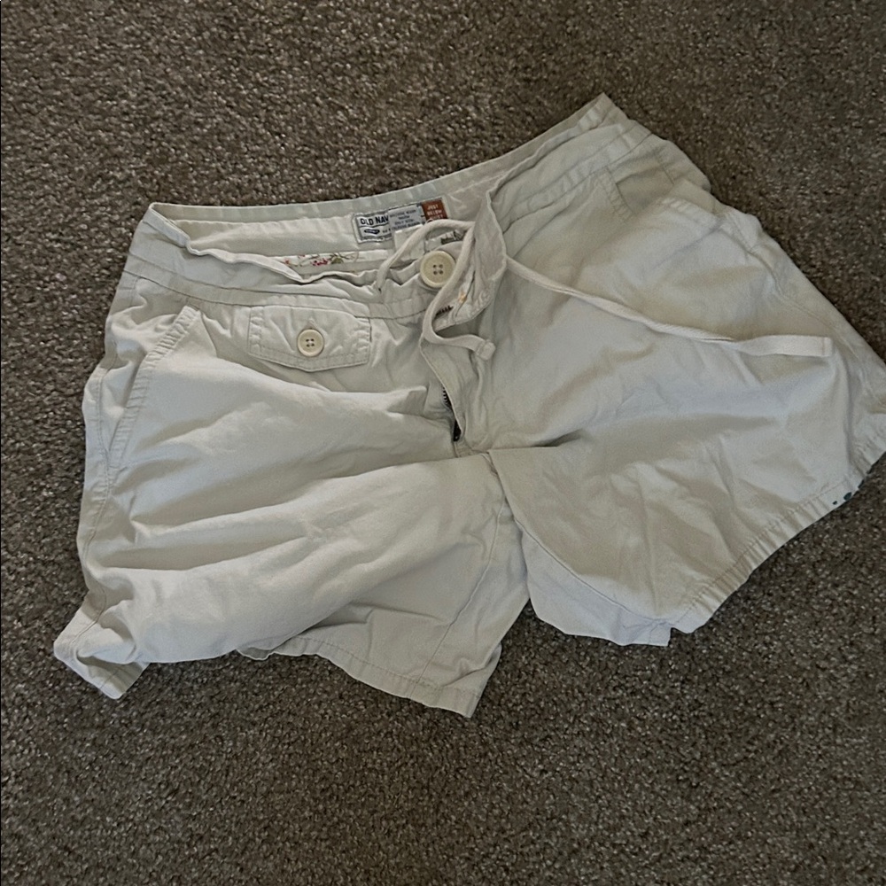 Old Navy Floral Trim Light Shorts
